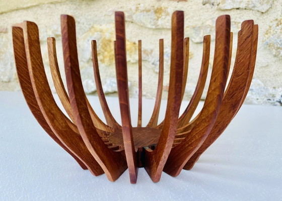 Image 1 of Teak & Glas Skagerak Dekorative Schale von Fritz Hansen