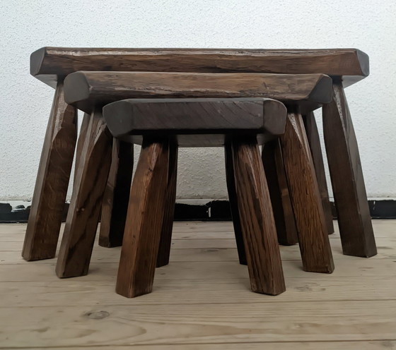 Image 1 of Brutalistisches Nistkasten-Set Nl 70'S