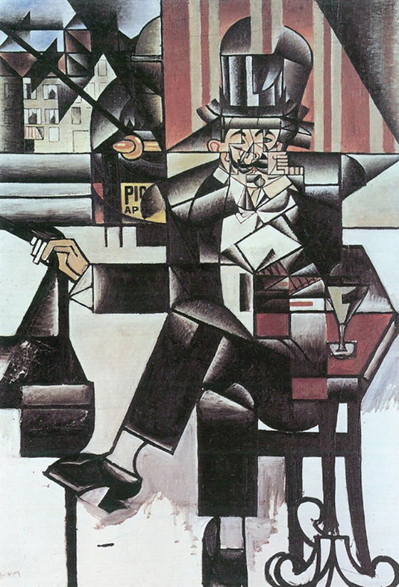 Image 1 of Juan Gris ----Man Im Cafe