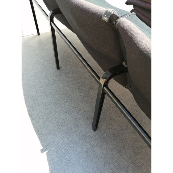 Image 1 of Vintage Sofa aus Aluminium und Stoff von Andre Vanden Beuck für Strassle, Schweiz 1960