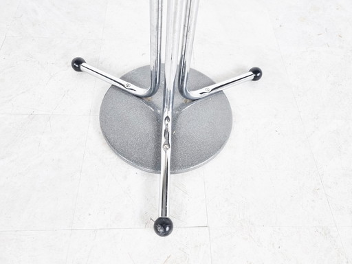 Willy Van Der Meeren für Tubax Vintage Chrom-Garderobenständer