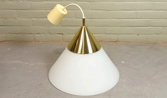 Image 1 of Glashutte Limburg Melkglas-Hängelampe