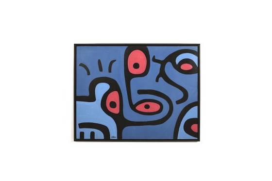 Image 1 of Reflections of Forgetfulness Acryl auf Leinwand von Pejman Ebadi, 1994