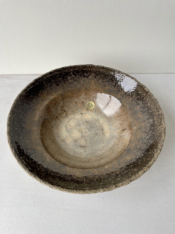 Image 1 of 2x Vintage Jan van Erp Keramikschale