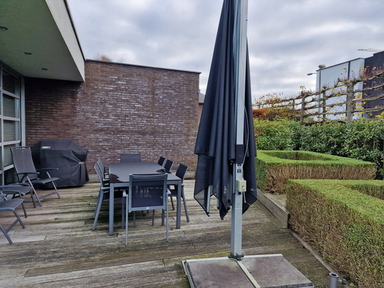 Image 1 of Gartenset Azore + 8 Stühle + Sonnenschirm Borek