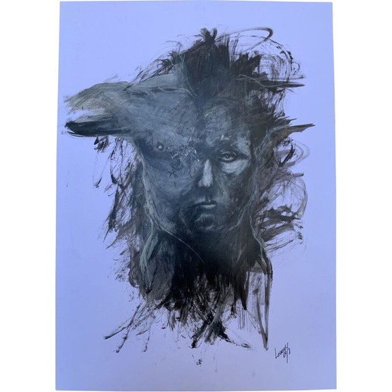 Image 1 of Vintage painting face 2 von Lemmy Gonthier, 2014