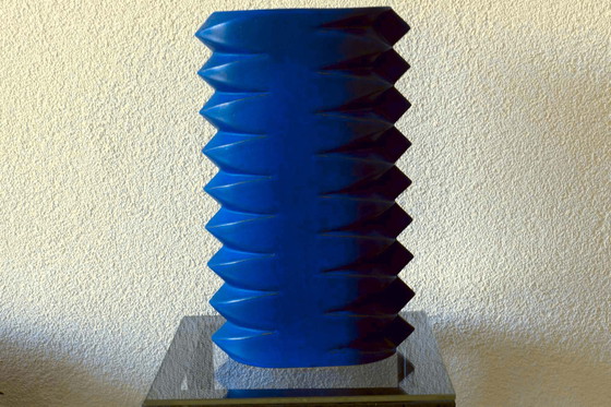 Image 1 of Jan van der Vaart - Zahnvase (Blau)