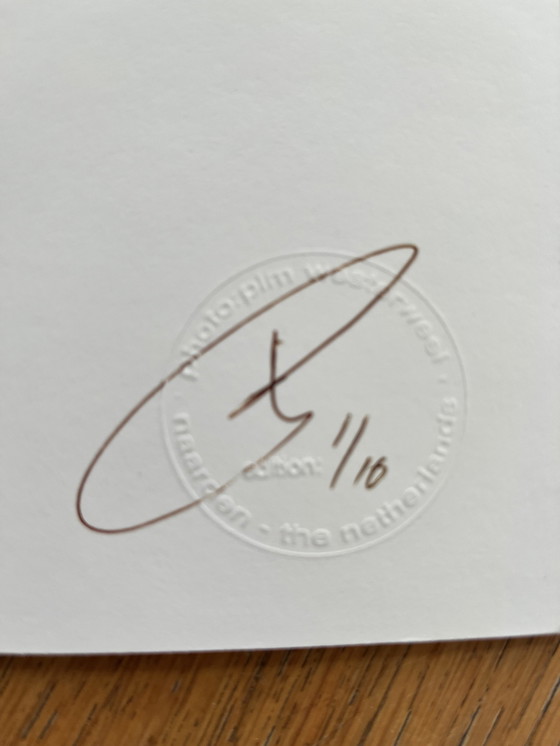 Image 1 of Berufsfoto Willem Ruis 1984 Signiert von Pim Westerweel