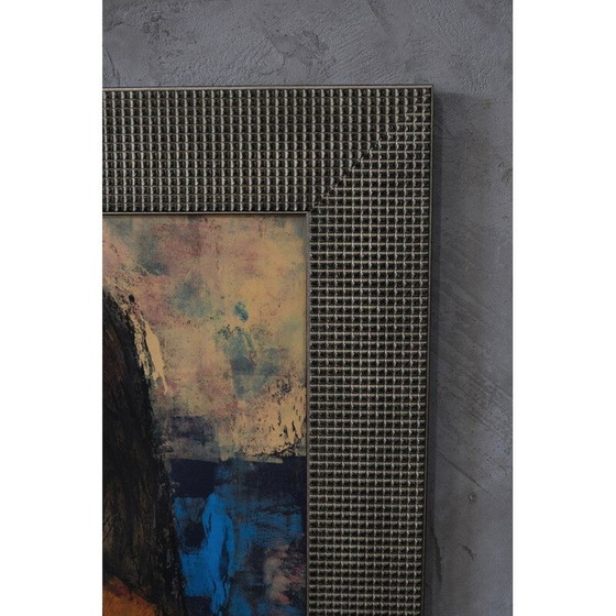 Image 1 of Porträt eines alten Mädchens in Gouache auf Papier von Christian Bjorn Larsen, 1965