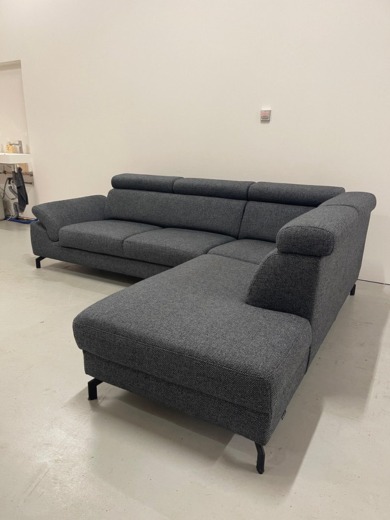 Image 1 of Schönes Montel Gray Stoff Ecksofa