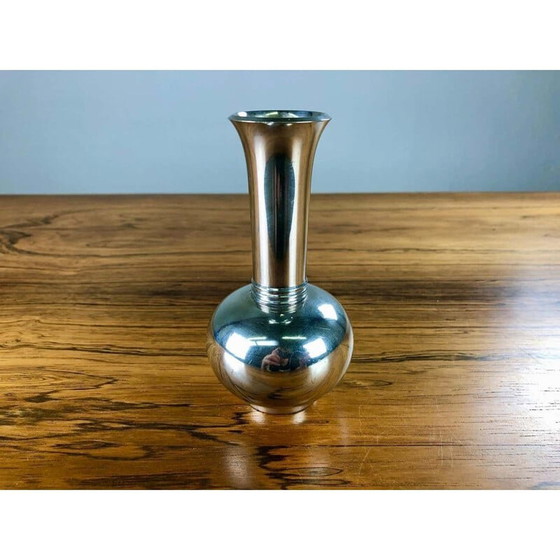 Image 1 of Vintage-Vase aus Zinn von Just Andersen, 1940