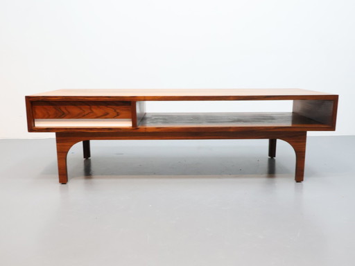 Vintage Couchtisch rechteckig mit Schublade