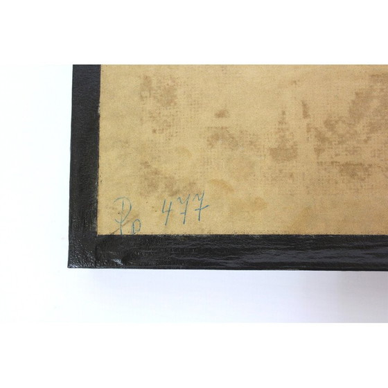 Image 1 of Klassische Schulkarte "Ausbreitung der Saat", Tschechoslowakei 1960er Jahre