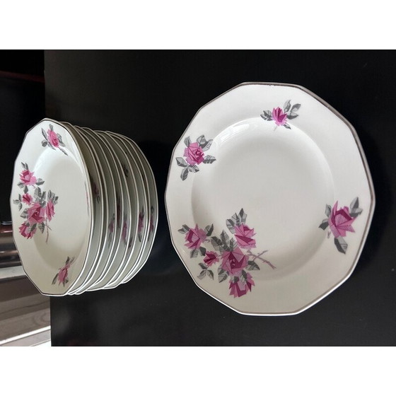 Image 1 of Vintage Art Deco Service aus Limoge-Porzellan für Mc et Cie, 1930