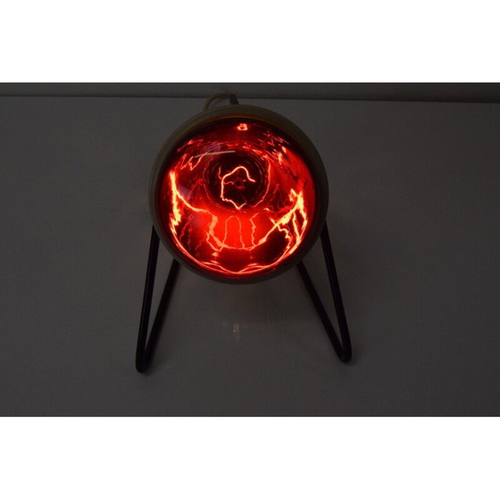 Image 1 of Vintage Tischlampe "Infra" aus Metall und Kunststoff, Deutschland 1980