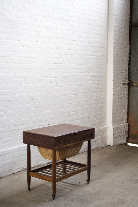 Image 1 of Ejvind A. Johansson Nähtisch aus Palisander