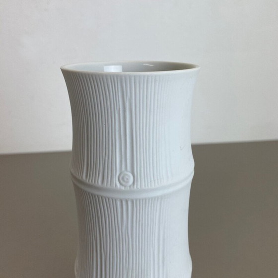Image 1 of Vintage Op Art Porzellanvase von Heinrich Fuchs für Hutschenreuther, Deutschland 1970er Jahre