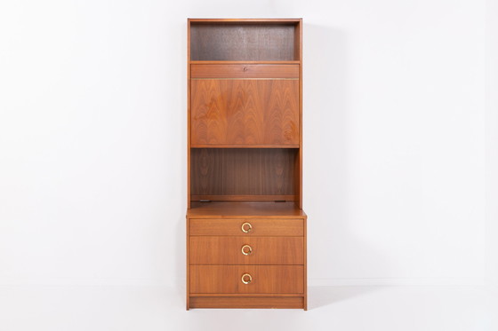 Image 1 of Dänischer Teakholzschrank/Bar aus dem Jahr 1970