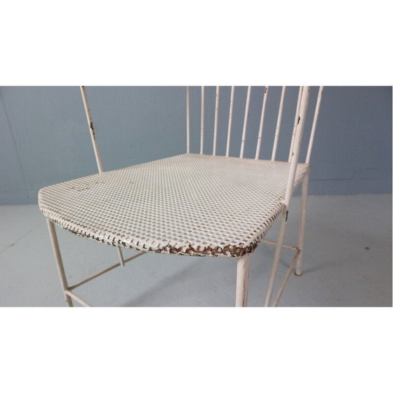 Image 1 of Alter Eisenstuhl "Lyra" von Anna-Lülja Praun und Thomas Lauterbach Sonett, 1955