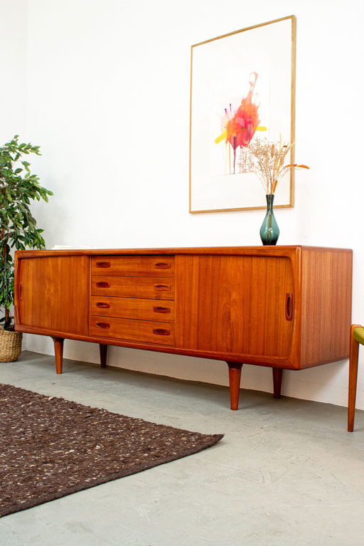 H.P. Hansen Teak Sideboard Kommode Danish Midcentury 60Er