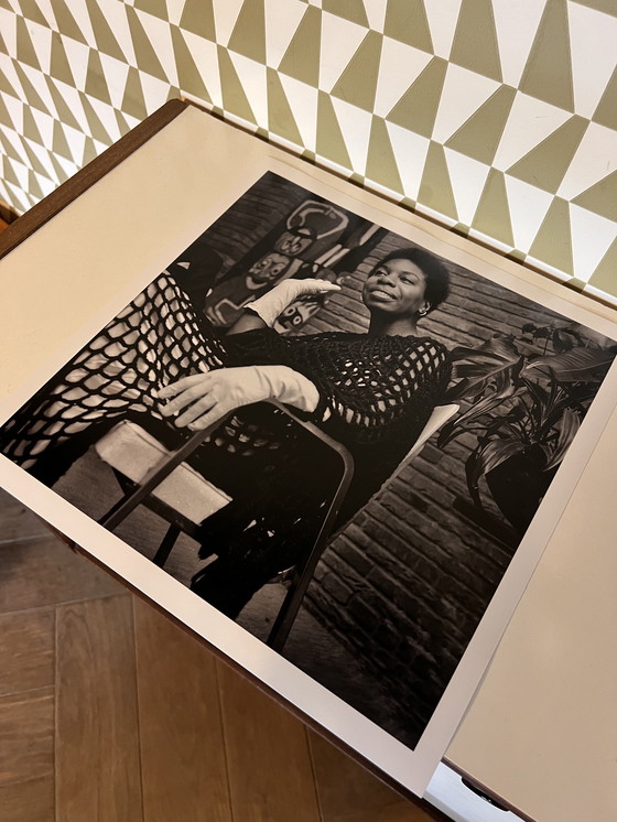 Image 1 of Nina Simone Auftritt in den Niederlanden Kunstdruck