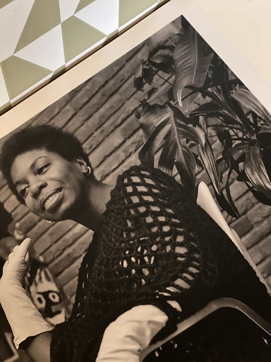 Image 1 of Nina Simone Auftritt in den Niederlanden Kunstdruck