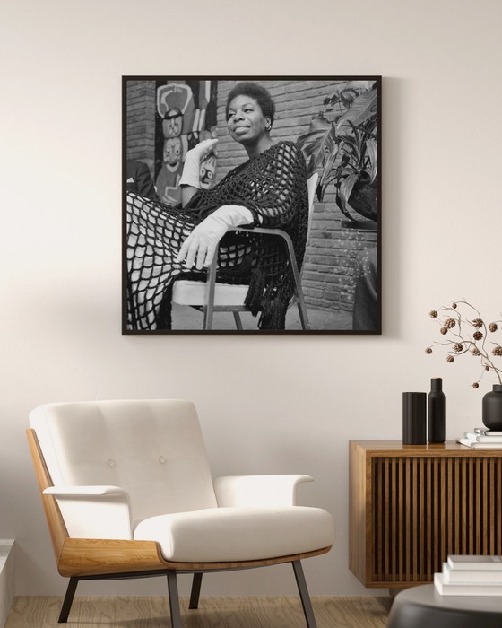 Image 1 of Nina Simone Auftritt in den Niederlanden Kunstdruck