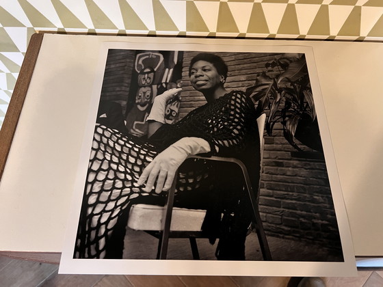 Image 1 of Nina Simone Auftritt in den Niederlanden Kunstdruck