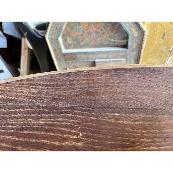 Image 1 of Vintage-Rattan-Schreibtisch