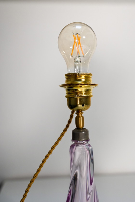 Image 1 of Tischleuchte Val St. Lambert Twisted