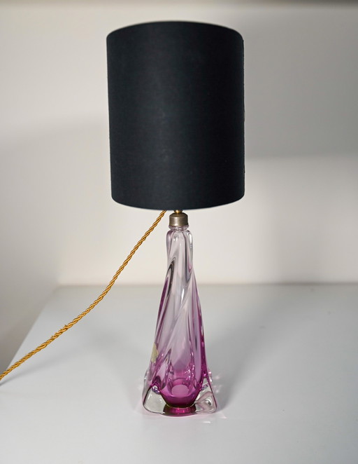 Tischleuchte Val St. Lambert Twisted