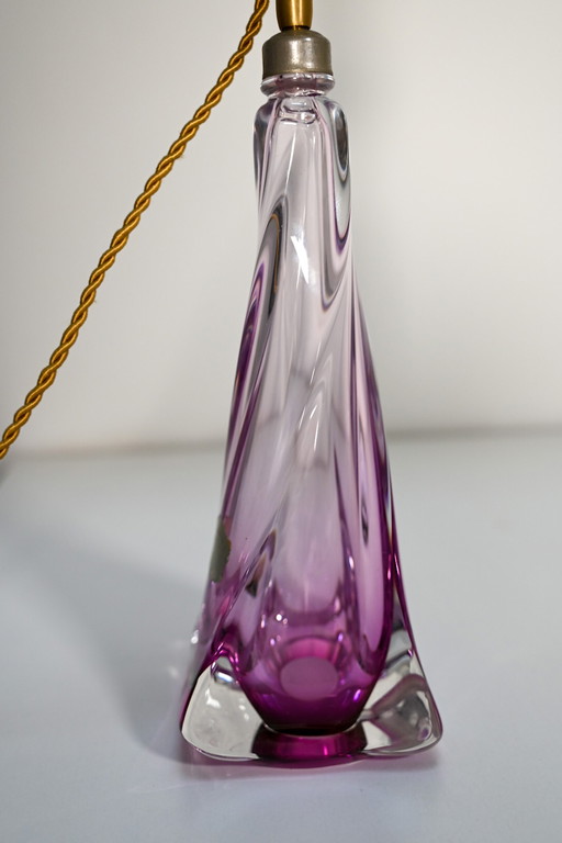 Tischleuchte Val St. Lambert Twisted