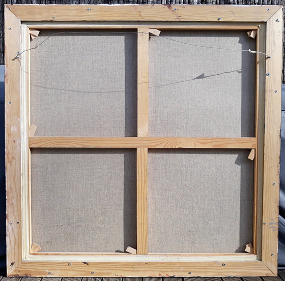 Image 1 of Johannes Garst - Surreale Szene, Öl auf Leinwand