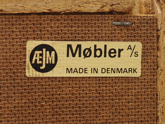 Image 1 of Kommode aus Teakholz, skandinavisches Design, 1970er Jahre, Herstellung: Æjm Møbler