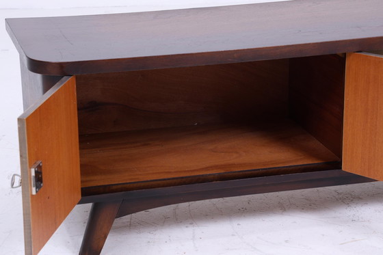 Image 1 of Vintage Lowboard 60er Jahre | Mid Century Sideboard TV Board Retro Aufbewahrung 70er Holz Kommode