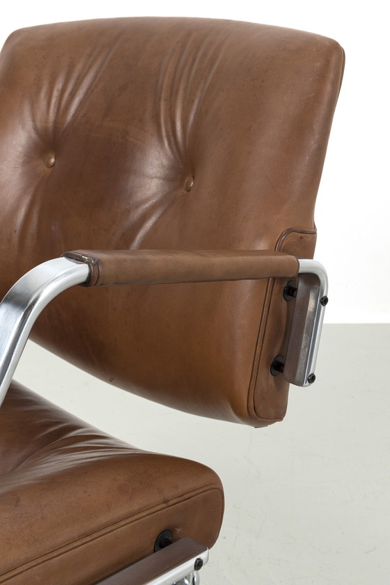 Image 1 of Alfred Kill International Office Stuhl „FK84“ Jørgen Kastholm & Preben Fabricius