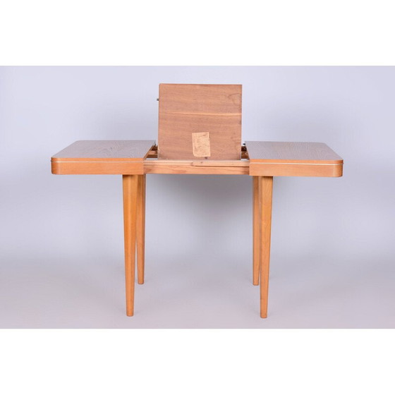 Image 1 of Alter Eichen-Esstisch für Jitona Soběslav, Tschechoslowakei 1950