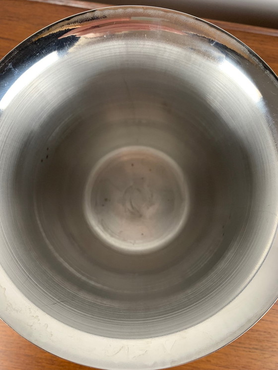 Image 1 of Vintage-Edelstahl-Champagnerkübel, 1970