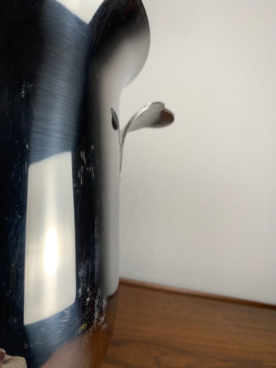 Image 1 of Vintage-Edelstahl-Champagnerkübel, 1970