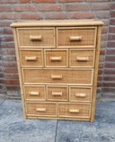 Bohemian Französisch Kabinett 1970 Bamboo