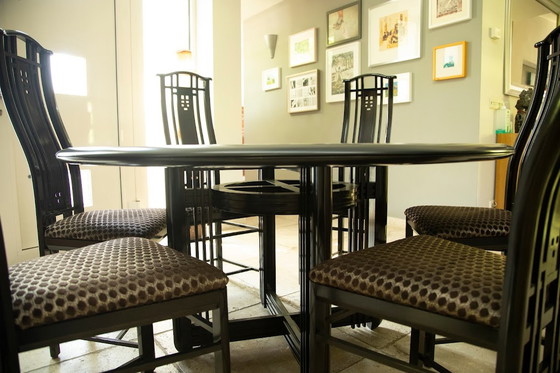 Image 1 of Giorgetti Esszimmergarnitur + 2x Beistelltisch