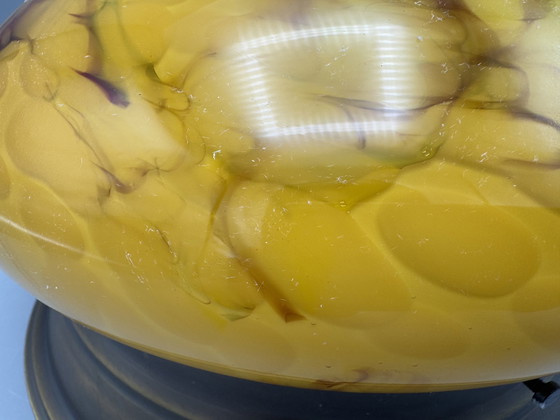 Image 1 of Art Deco Stil marmorierte Deckenlampe