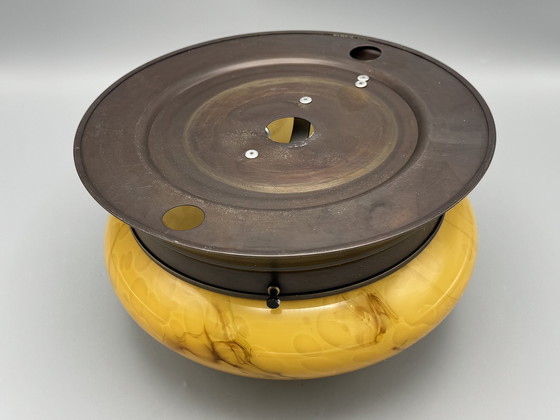 Image 1 of Art Deco Stil marmorierte Deckenlampe