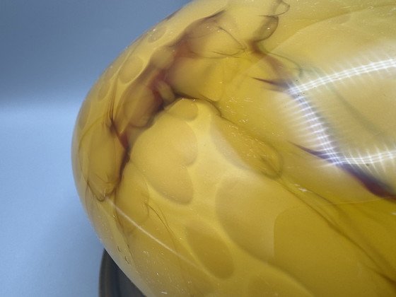 Image 1 of Art Deco Stil marmorierte Deckenlampe