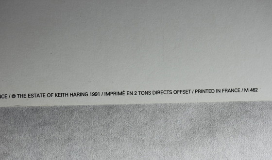 Image 1 of Keith Haring, One Man Show, Offsetlithographie, 1991