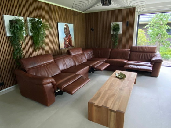 Image 1 of Natuzzi Editions B760 Entspannung Ecksofa Leder