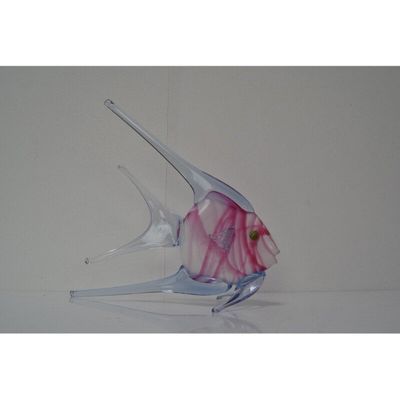 Image 1 of Skalar aus Glas von Novy Bor, Tschechoslowakei 1970er Jahre