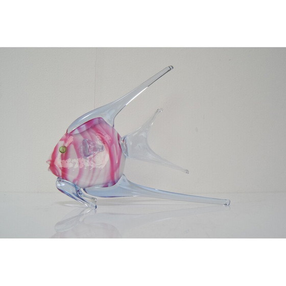 Image 1 of Skalar aus Glas von Novy Bor, Tschechoslowakei 1970er Jahre