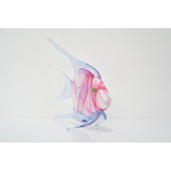 Image 1 of Skalar aus Glas von Novy Bor, Tschechoslowakei 1970er Jahre