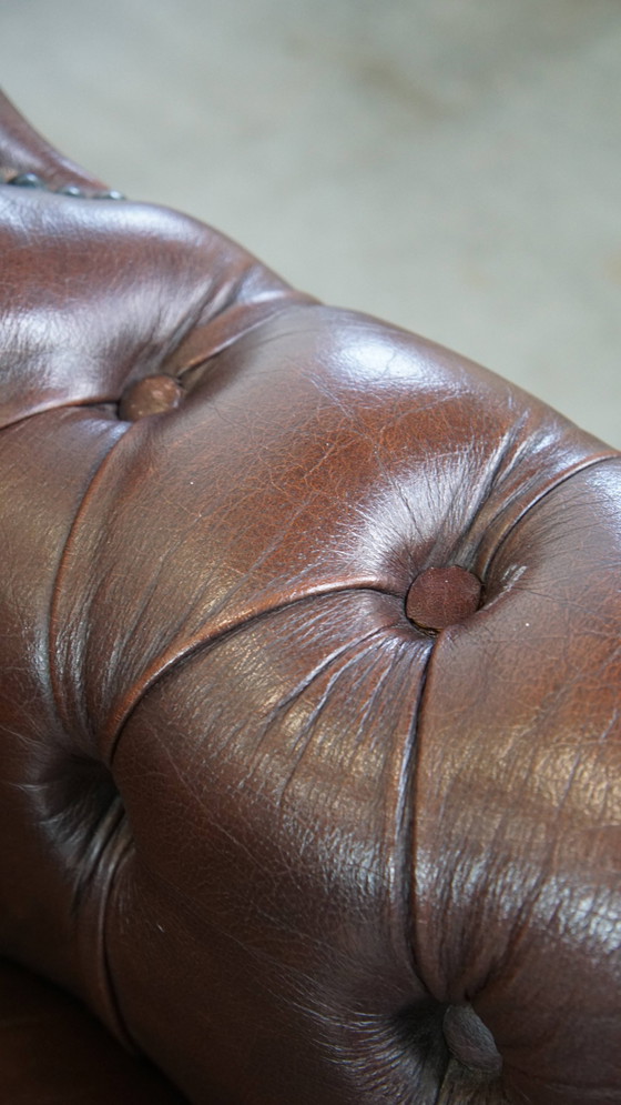 Image 1 of Chesterfield-Sessel aus Rindsleder